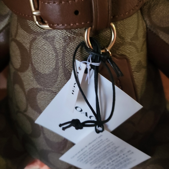 Coach Collectible Bear In Signature Canvas - Picture 4 of 6